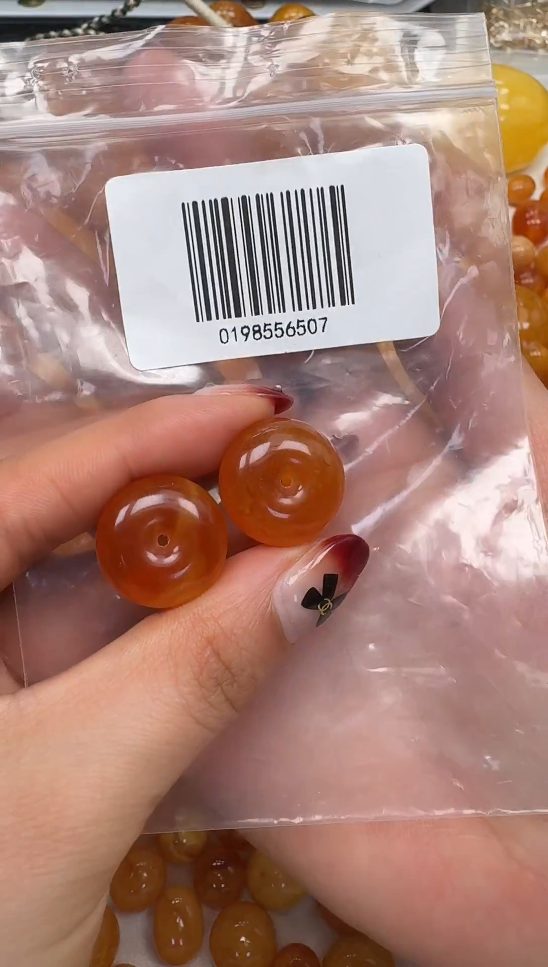 裸石琥珀未镶嵌随机一个