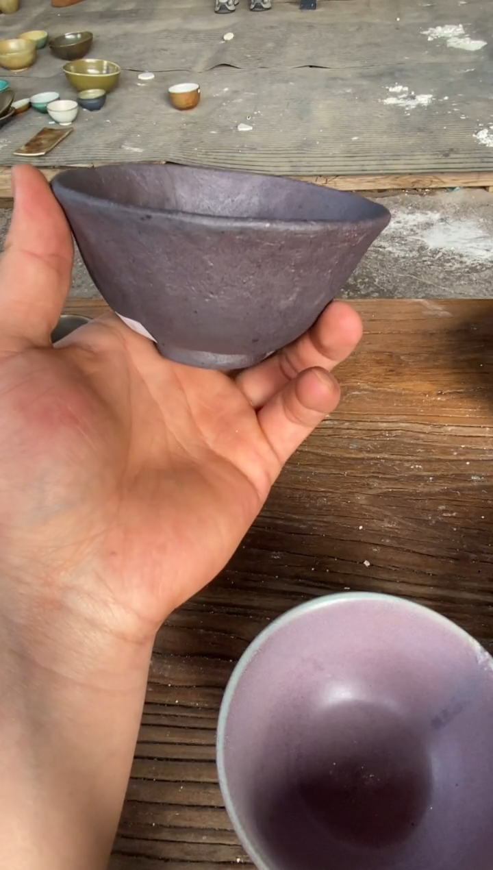浪鬼柴烧釉绘系列杯子