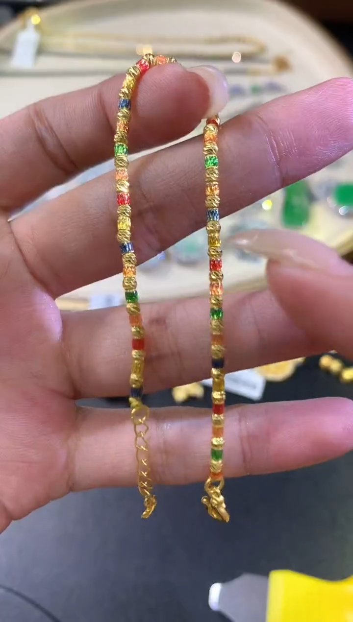 手链定制足金A675|多样性发其一4835