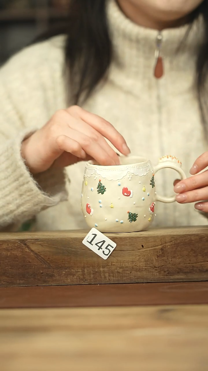 设计师手作！嘻嘻咖啡杯系列！