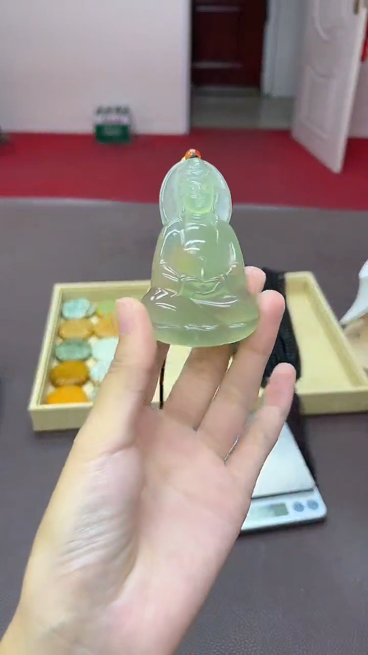 未镶嵌岫玉吊坠吊坠