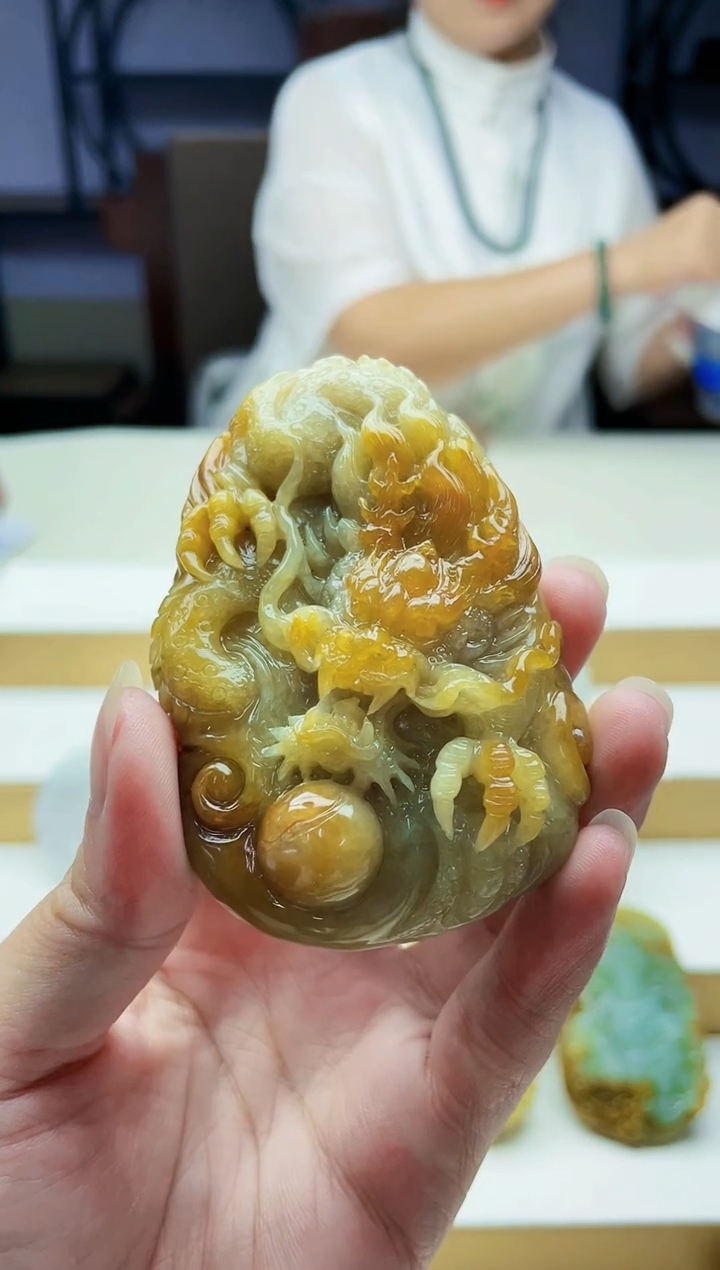 未镶嵌定制翡翠毛货09050106