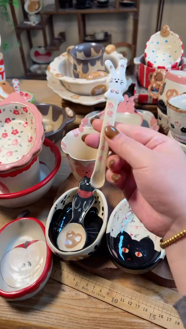 【闪购商品】兔兔搅拌棒高温测温器