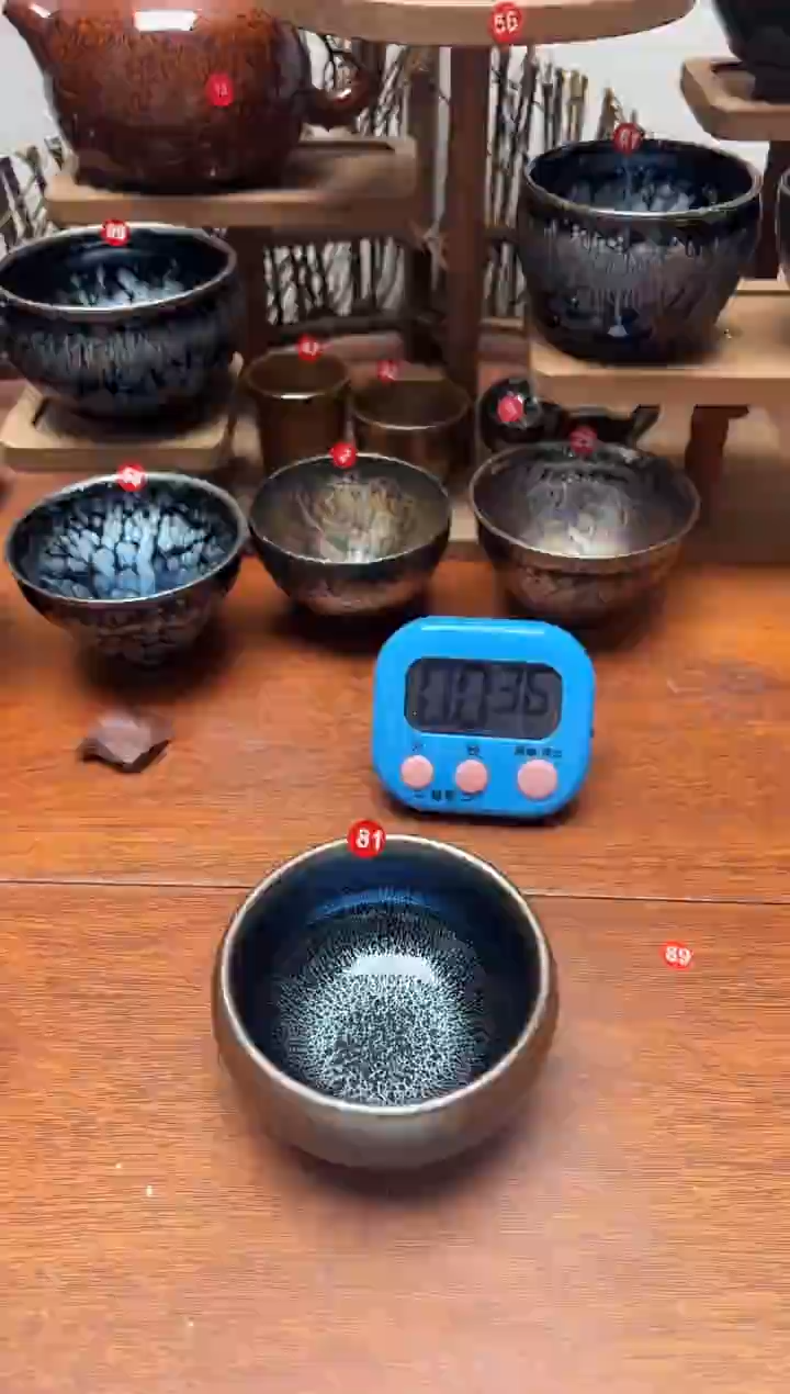 茶盏H****?81号建盏工匠茶器