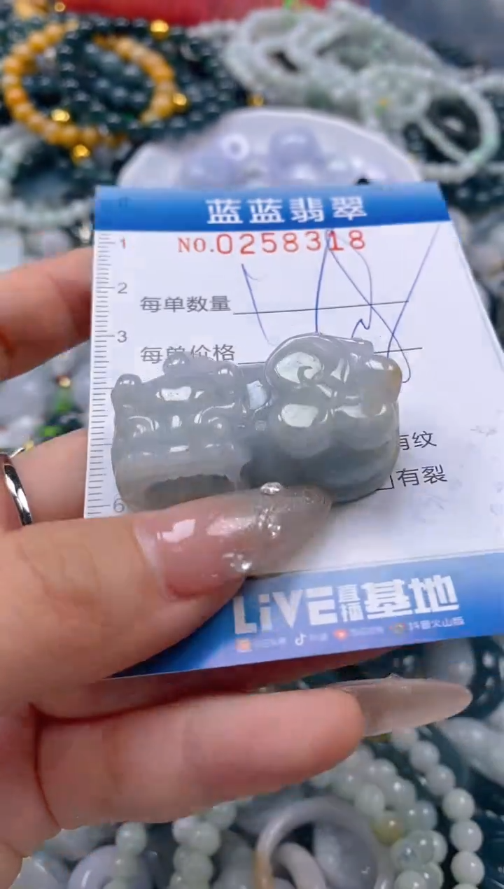 翡翠未镶嵌颈饰闪购0258318