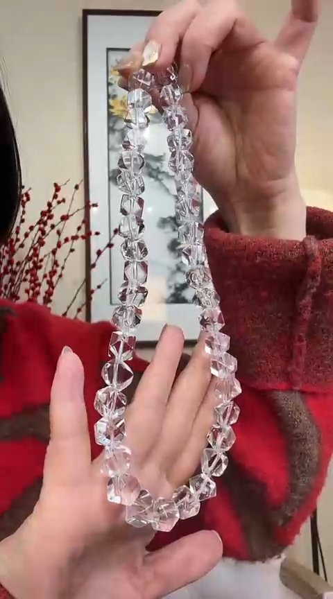 【闪购商品】水晶项链未镶嵌水晶