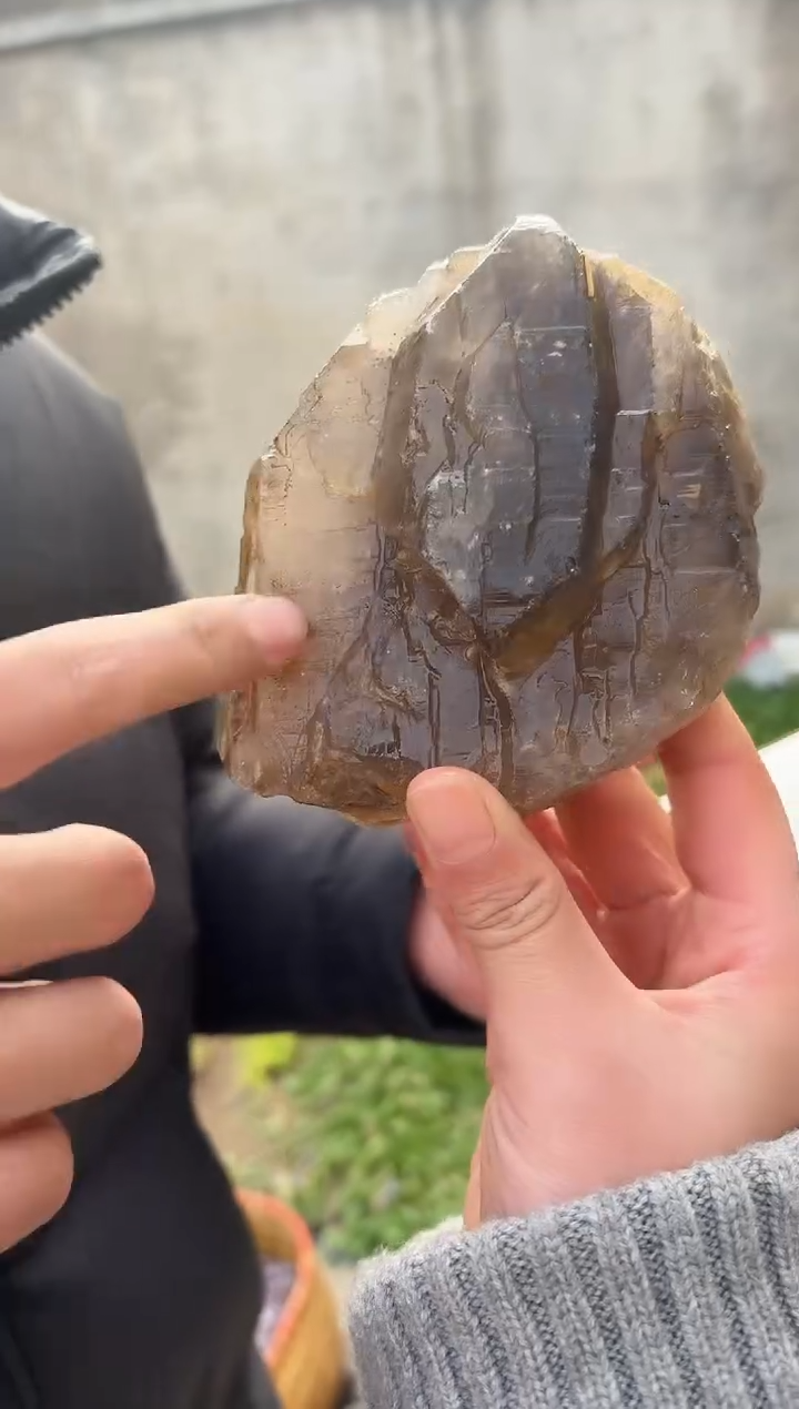 【闪购商品】水晶摆件未镶嵌茶水晶144