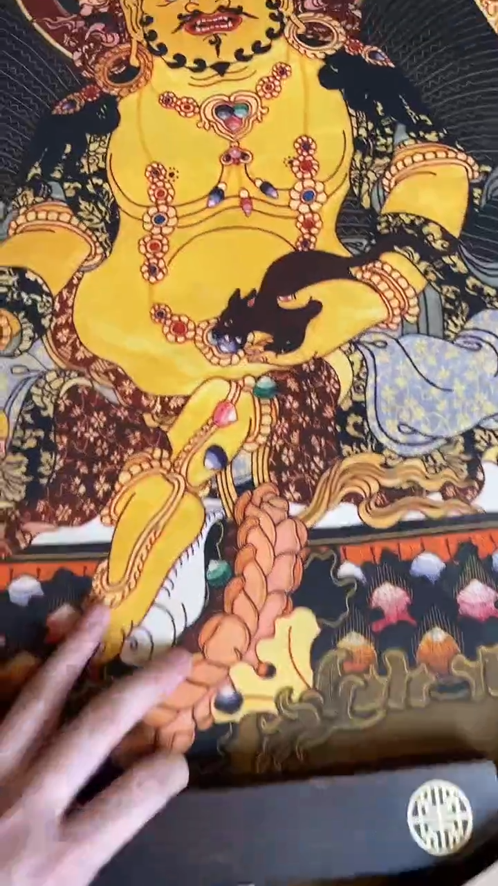 卷轴画手绘唐卡066