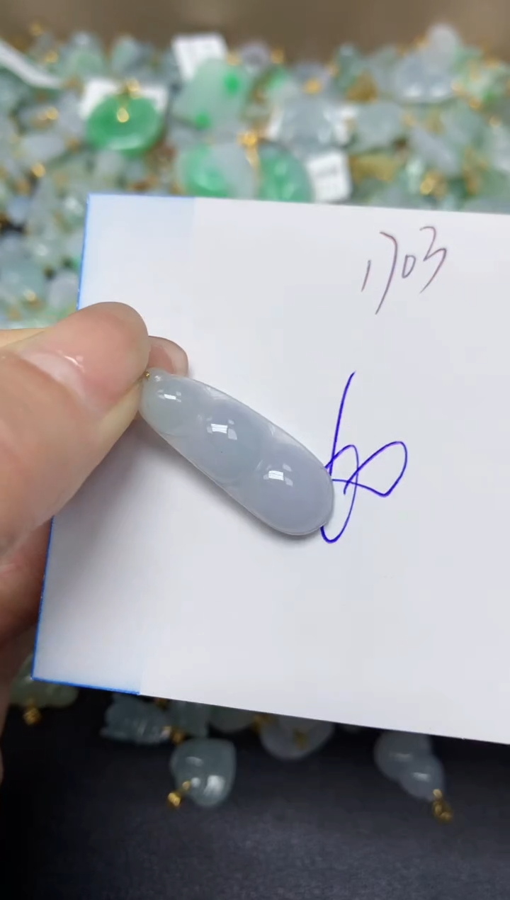 【闪购商品】翡翠颈饰18K金镶嵌 天然翡翠A货