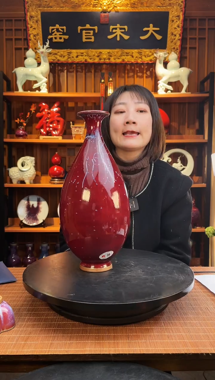 【闪购商品】摆件大宋官窑【玉壶春瓶】DS.02013