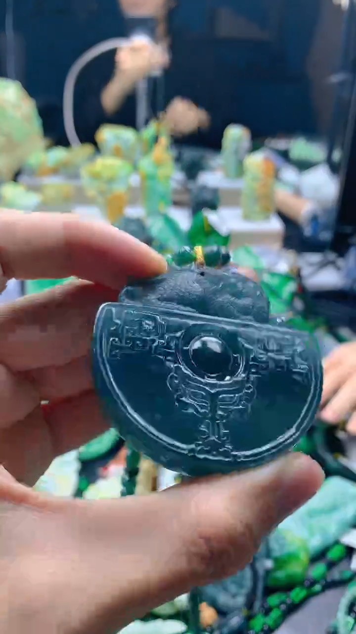 颈饰未镶嵌翡翠天然缅甸翡翠a货