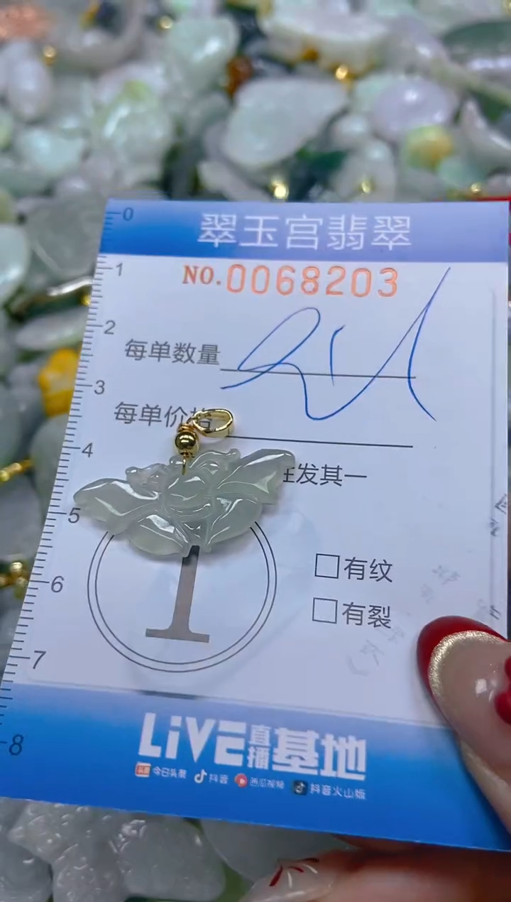 【闪购商品】翡翠颈饰未镶嵌闪购0068203