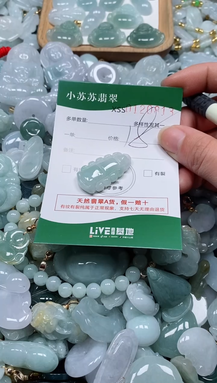 【闪购商品】翡翠颈饰未镶嵌闪购商品0102813