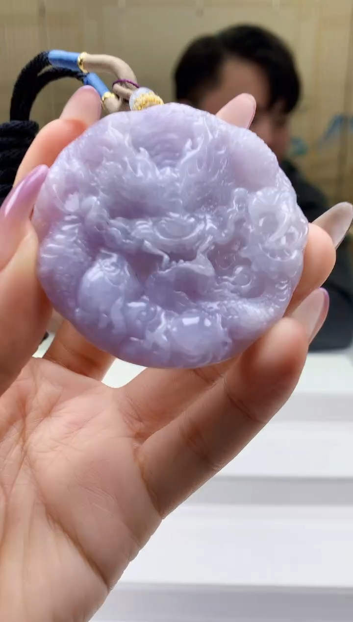 【闪购商品】定制翡翠未镶嵌5060ty-毛货挂件229