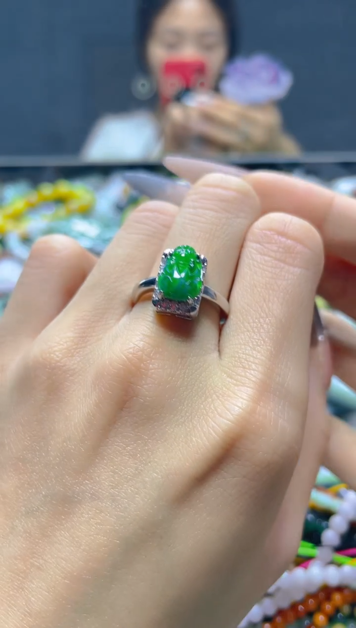 颈饰未镶嵌翡翠/V/翡翠A货，一件也是批发价