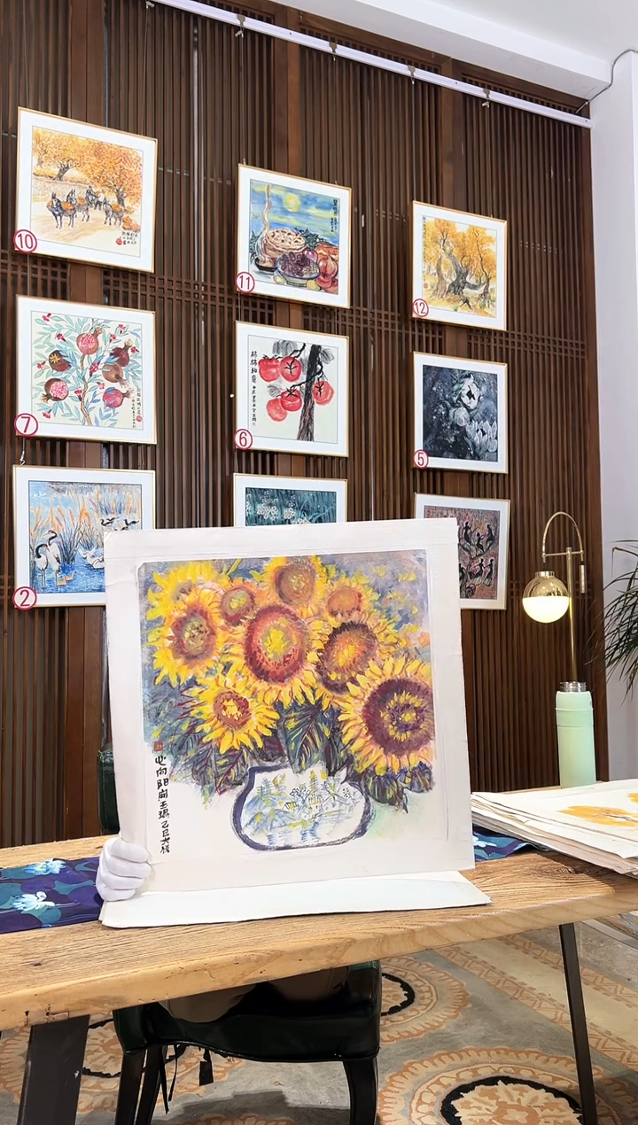 版画版画耿玉琨名章限量版画S