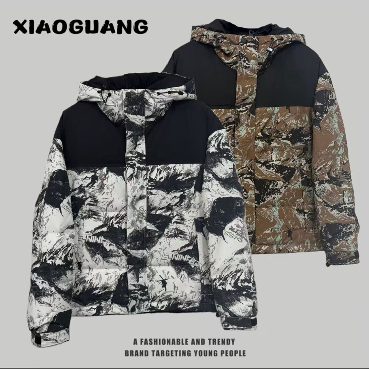 总#【雪域极光】冬季气质90羽绒服HC2855