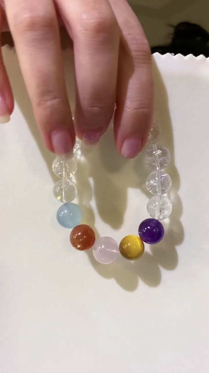 【闪购商品】水晶手链未镶嵌五福