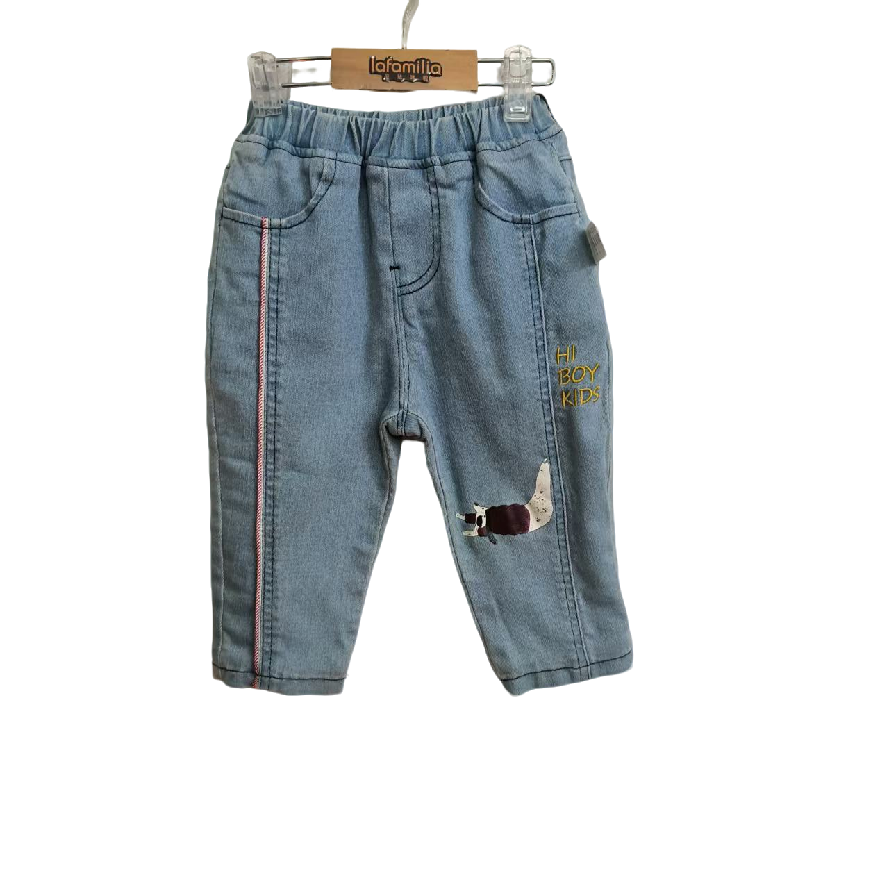  双层牛仔长裤9131807