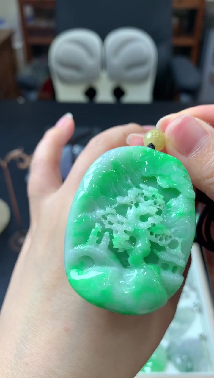 【闪购商品】翡翠吊坠(不含链)未镶嵌挂件