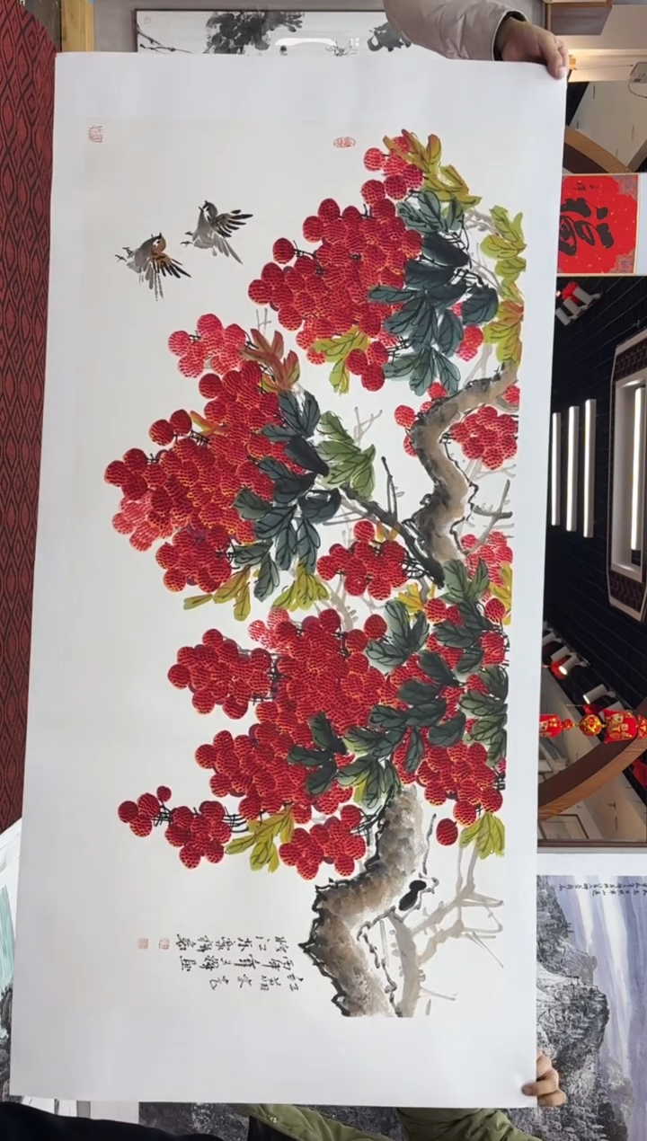 【闪购商品】国画国画绘画山水花鸟