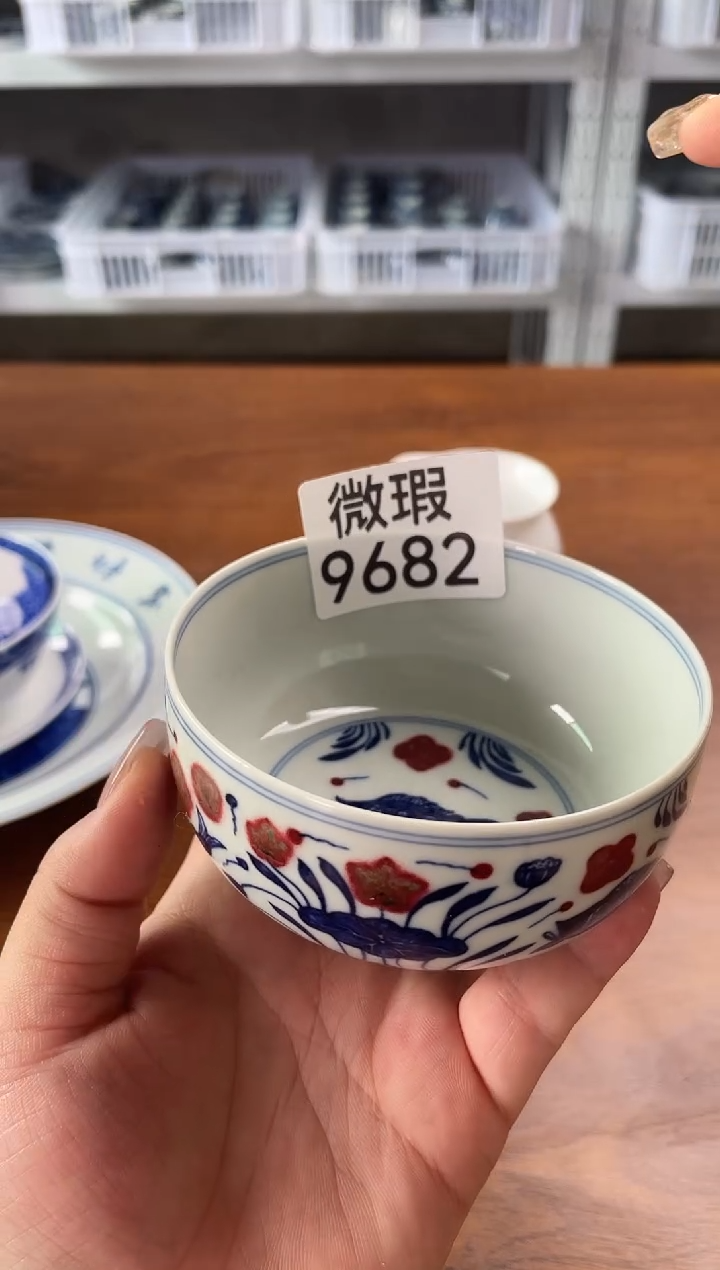 其他景德镇手工手绘微瑕9682