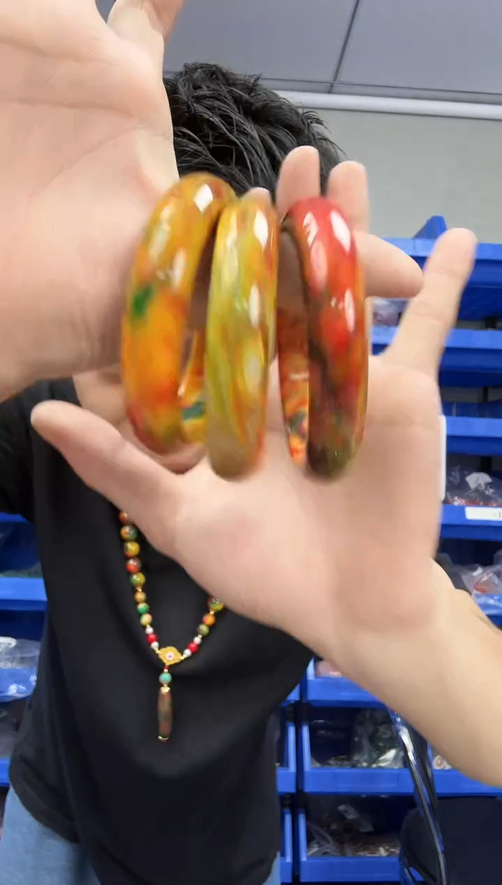 无非金属药王肉灵芝手镯