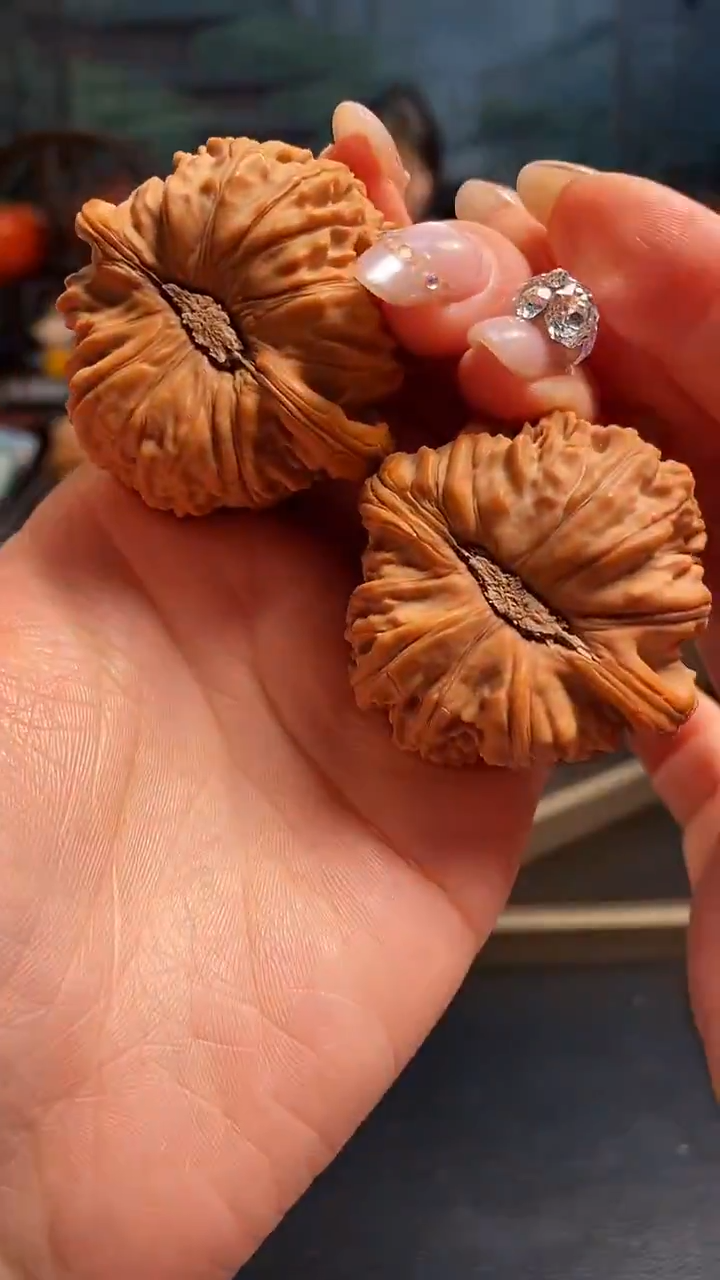 【闪购商品】文玩核桃吊坠H599白狮子45