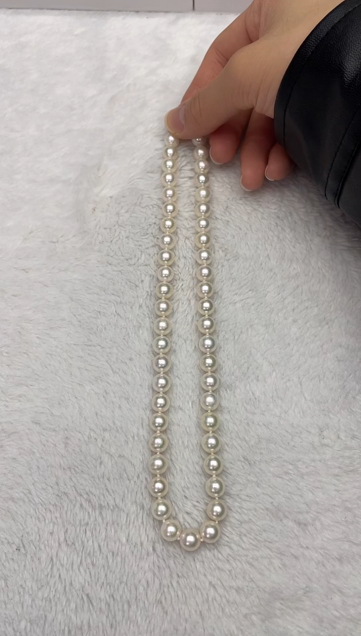 【闪购商品】海水珍珠颈饰未镶嵌AK8.5-9mm（多样性发一）