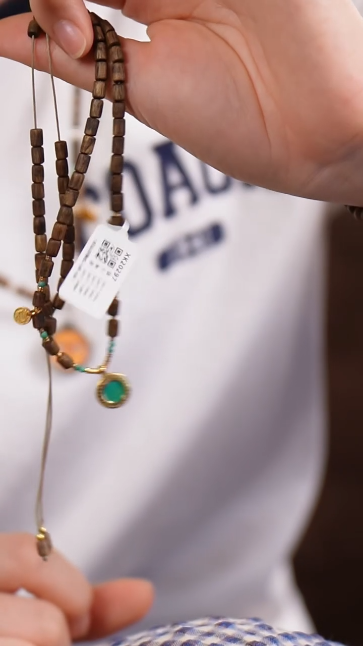 未镶嵌沉香手串XK20297