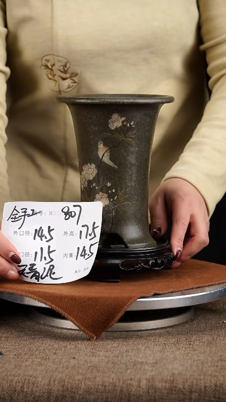 【闪购商品】紫砂花盆紫砂花盆807