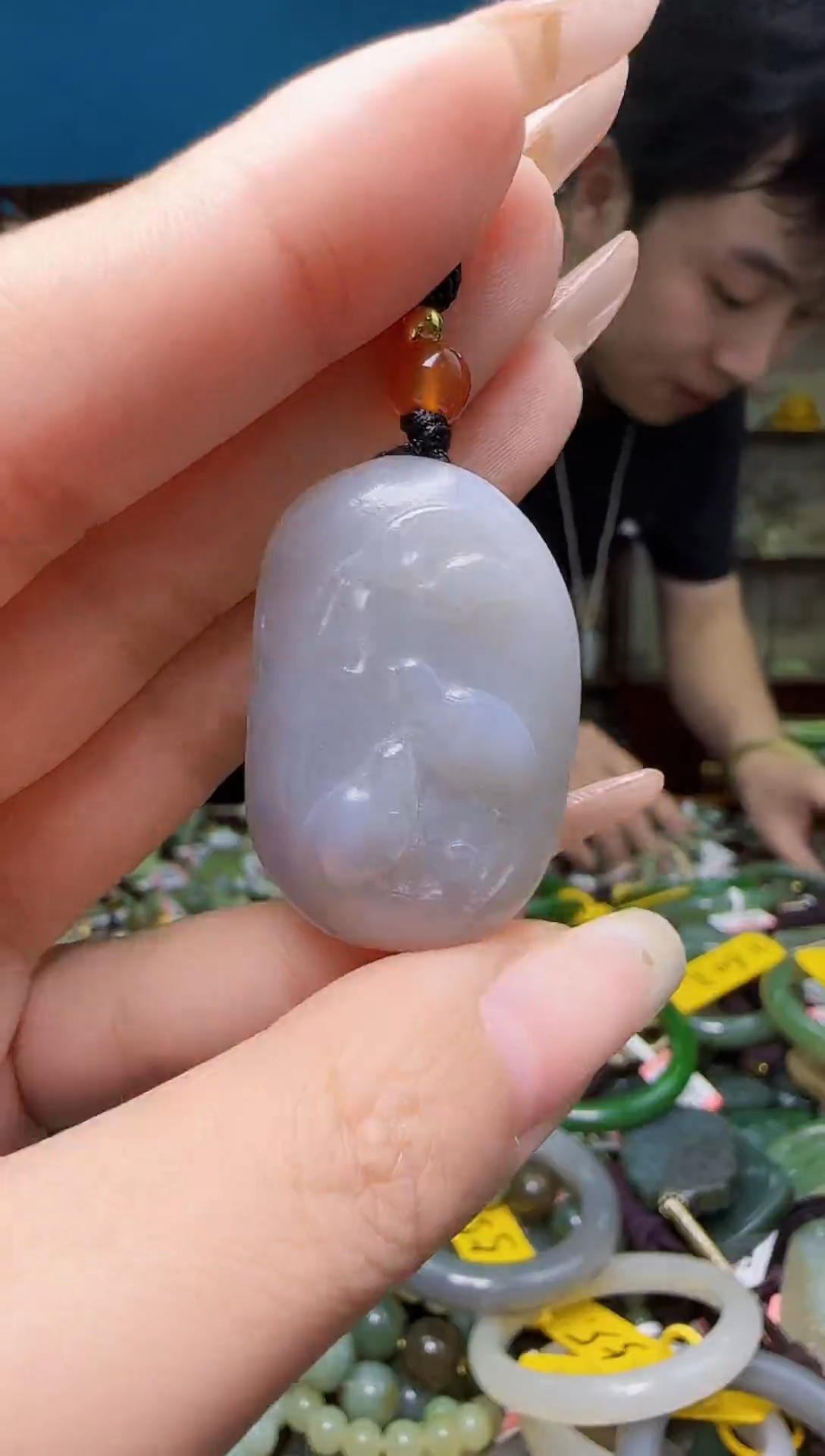 颈饰未镶嵌和田玉1