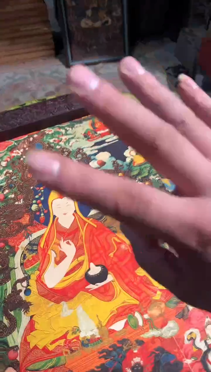 卷轴画卷轴画旭旭的唐卡