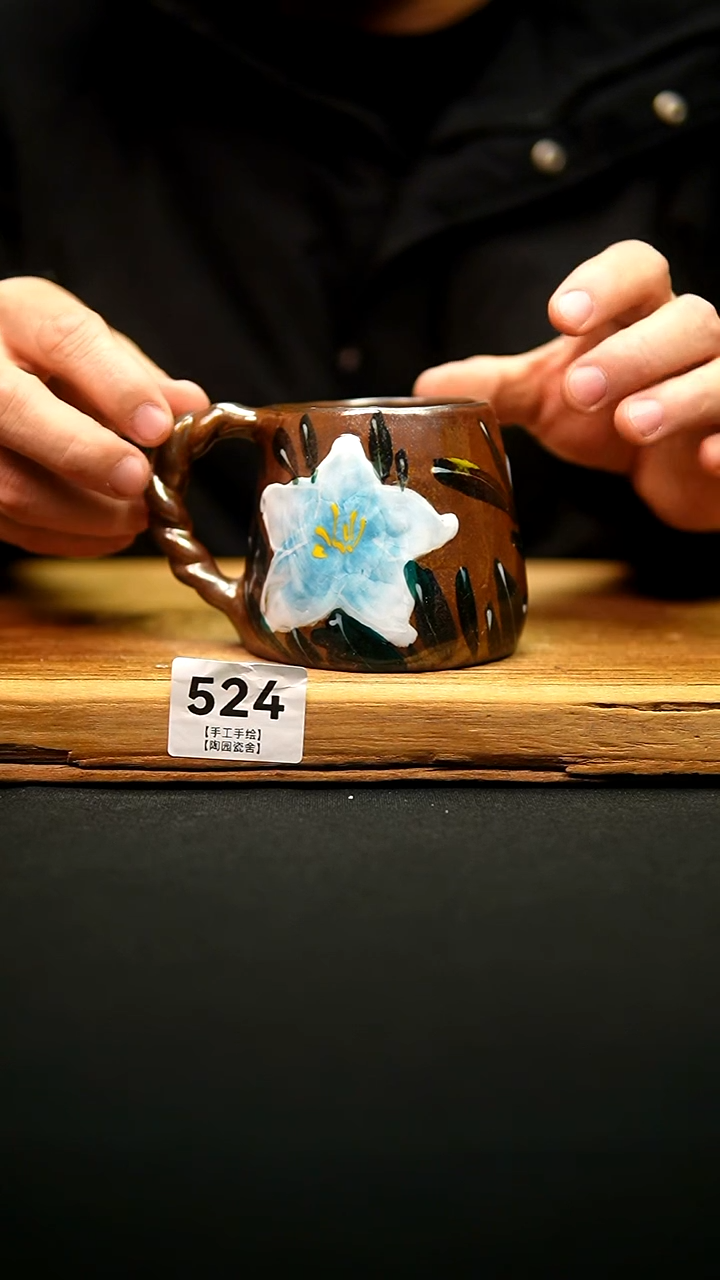 @@陶园瓷舍@@纯手工手绘@高温釉下彩