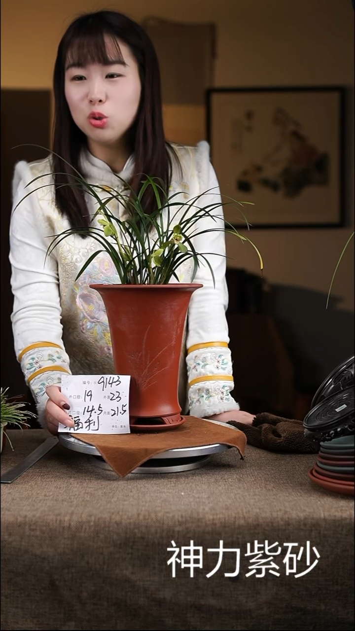 【闪购商品】紫砂花盆紫砂花盆9143+z