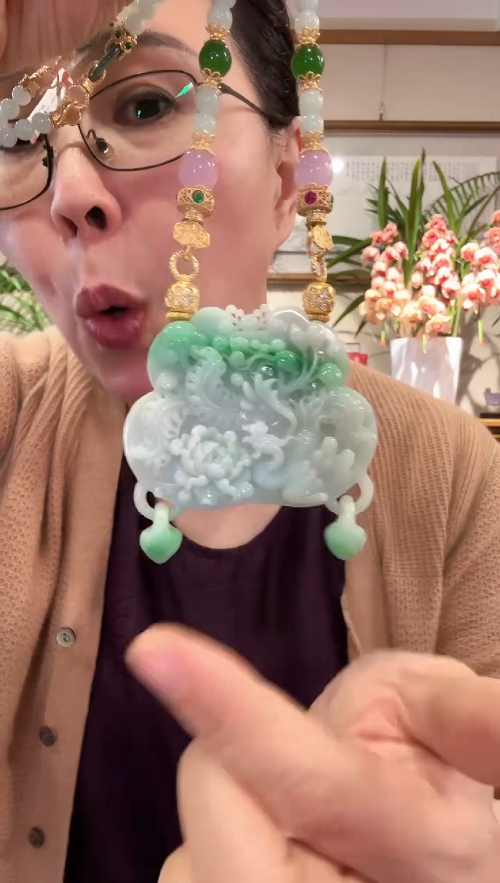 【闪购商品】翡翠颈饰未镶嵌国风