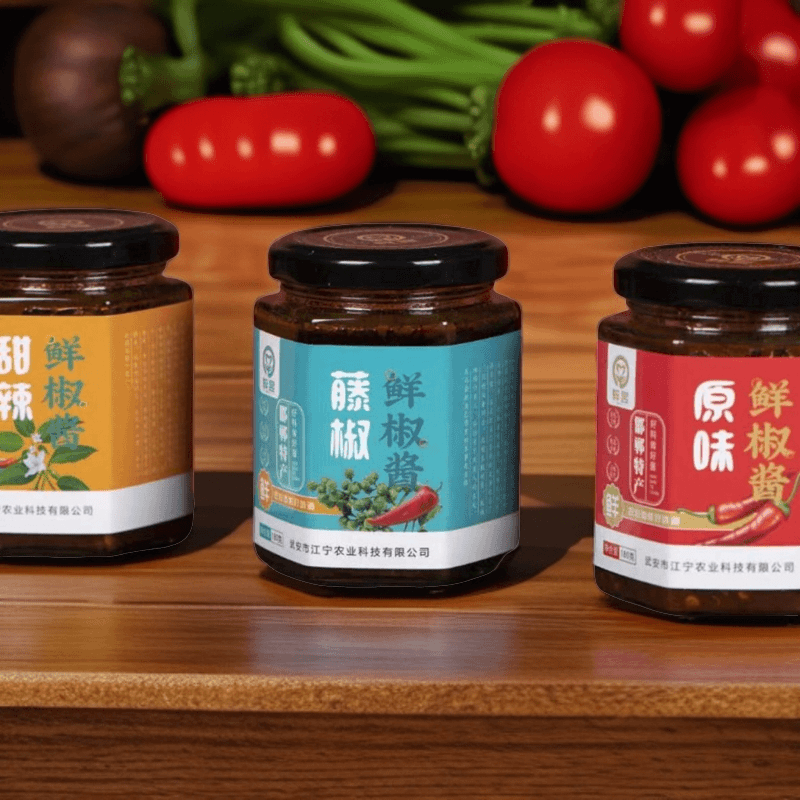 梓昱鲜椒酱辣椒酱下饭酱