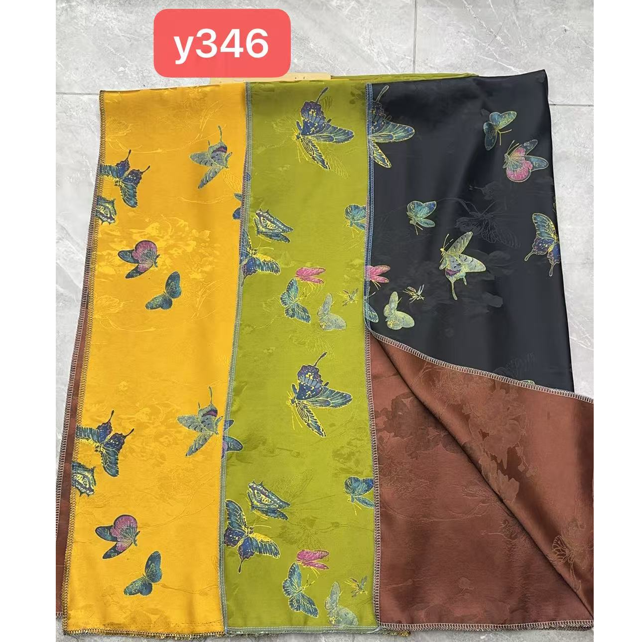 高定新中式香云纱面料裁剪后不支持退货