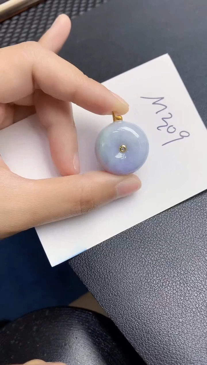 【闪购商品】翡翠颈饰18K金镶嵌000000000