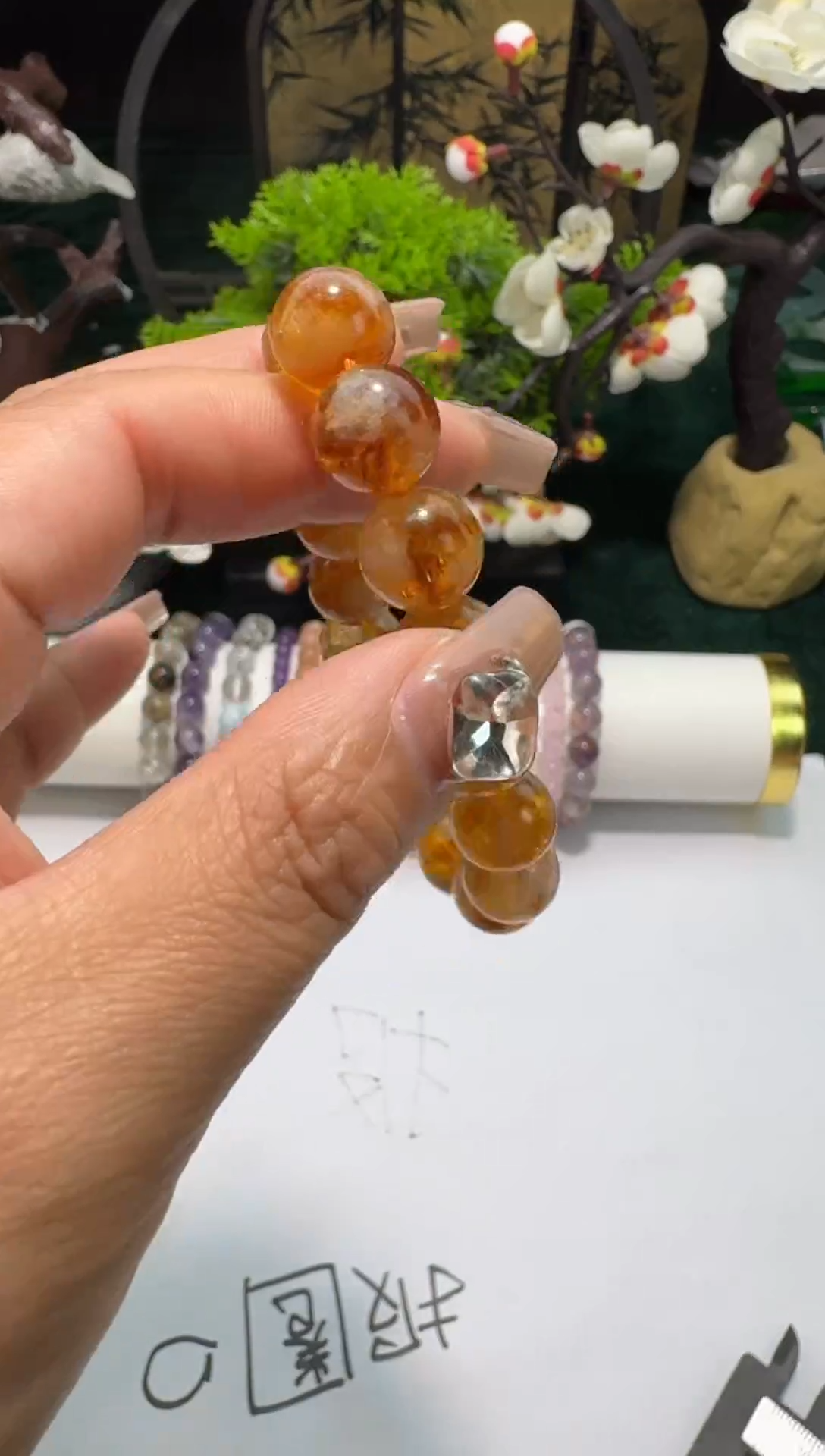 【闪购商品】黄晶手链未镶嵌黄塔晶