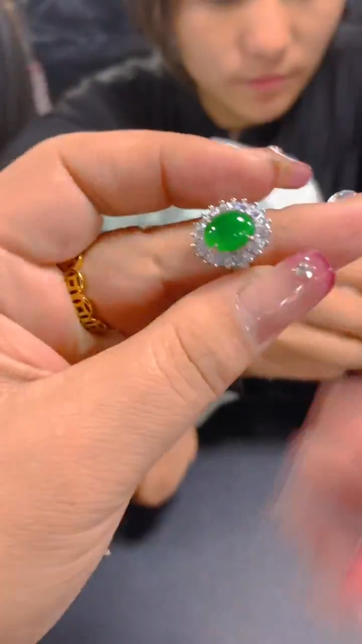 【闪购商品】翡翠戒指未镶嵌0565171449多样性发其一