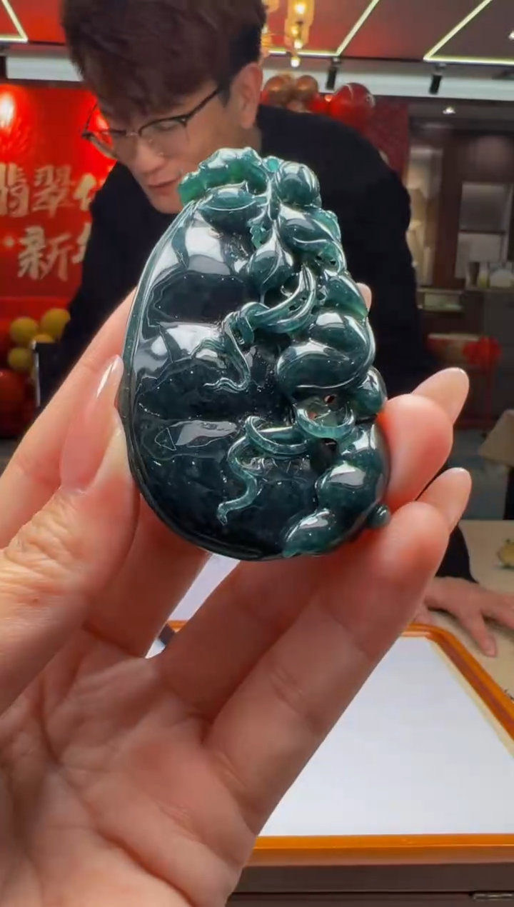 【闪购商品】定制翡翠未镶嵌Q2025-1-27-60