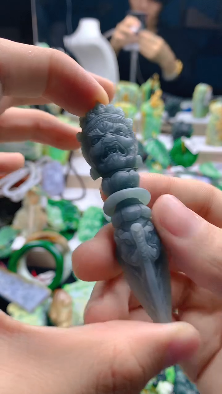 颈饰未镶嵌翡翠天然缅甸翡翠a货