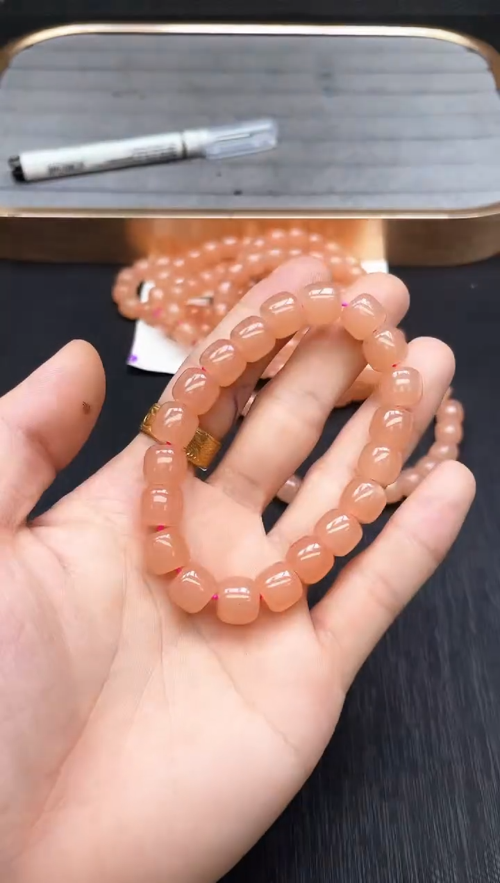 所见即所得 067老蓝水老型珠10mm