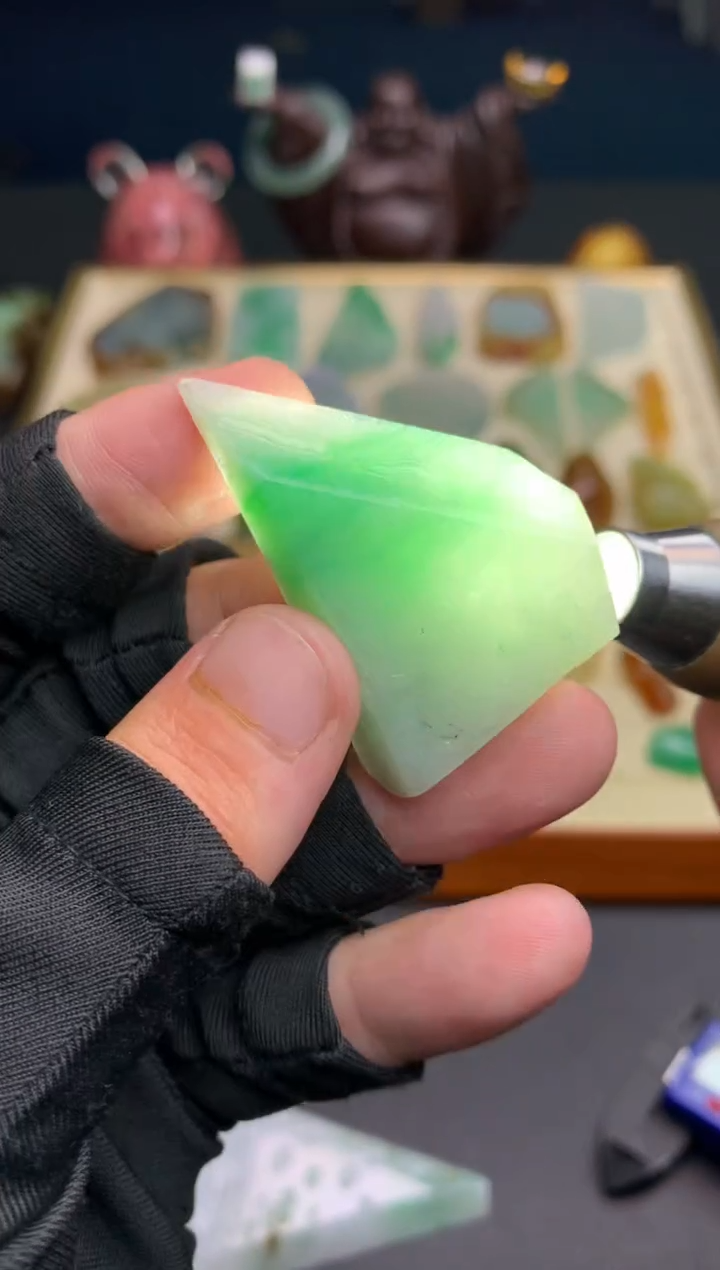 未镶嵌定制翡翠天然翡翠裸石