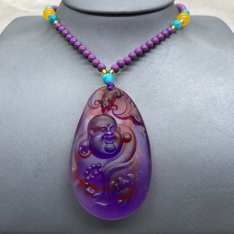 【百世璀璨 尽耀光芒】紫吊坠TH10006