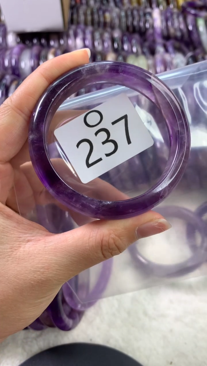 【闪购商品】水晶水晶手镯O未镶嵌237-57