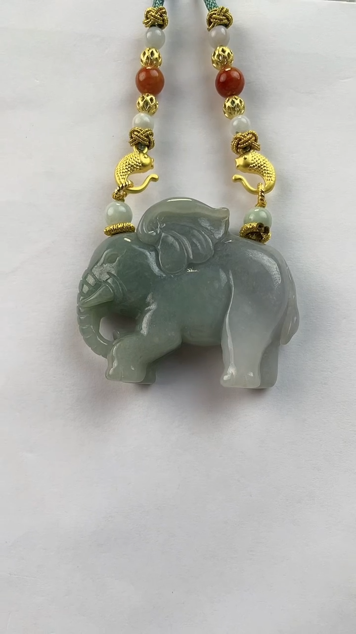 【闪购商品】翡翠颈饰未镶嵌2409(赠链)部分宝贝微瑕主播介绍为准