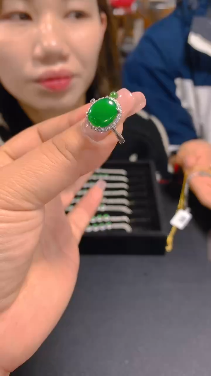 【闪购商品】翡翠戒指未镶嵌0296945876多样性发其一
