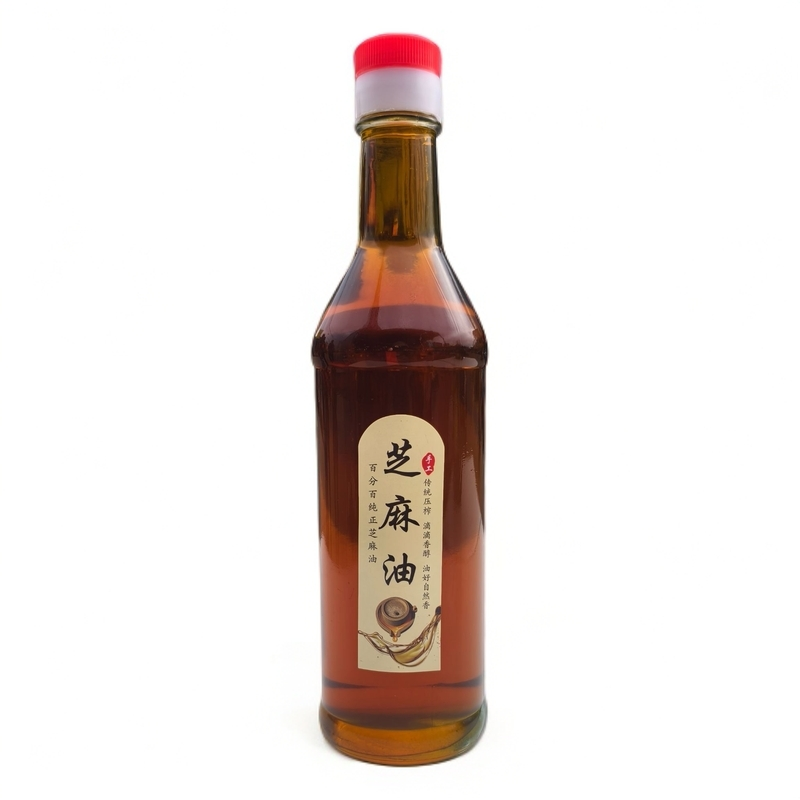【精品】纯正农家自榨芝麻油 400ml